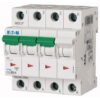 PLS6-B6/3N-MW 242986 EATON ELECTRIC Over current switch, 6A, 3pole+N, type B characteristic