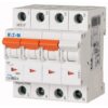 PLS6-B63/3N-MW 242998 EATON ELECTRIC Over current switch, 63A, 3pole+N, type B characteristic