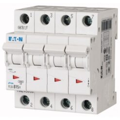 PLS6-C15/4-MW 243086 EATON ELECTRIC Over current switch, 15A, 4 p, type C characteristic