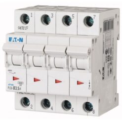 PLS6-C3,5/4-MW 243078 EATON ELECTRIC Over current switch, 3, 5 A, 4 p, type C characteristic