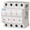 PLS6-D50/4 113408 EATON ELECTRIC Over current switch, 50A, 4 p, type D characteristic