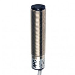 MS3/00-1A MICRO DETECTORS Photoelectric sensor diffuse 100 mm metallic cable 2m axial with sensing, adjustme..
