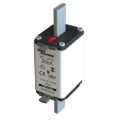 NH FUSE 250A 500V GL/GG 250NHG1BI EATON ELECTRIC Fuse-link, LV, 250 A, AC 500 V, NH1, gL/gG, IEC, dual indic..