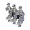 NH3 Triple Pole Base CE TD3-D EATON ELECTRIC Fuse-base, LV, 630 A, AC 690 V, NH3, 3P, IEC, DIN rail mount