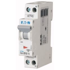 PLN6-C16/1N-MW 263174 EATON ELECTRIC Over current switch, 16A, 1Np, C-Char, AC