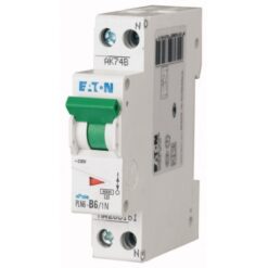 PLN6-C6/1N-MW 263171 EATON ELECTRIC Over current switch, 6A, 1Np, C-Char, AC