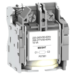 MCCB EasyPact EZS160250EF - Voltage releases MX 110-130 Vac