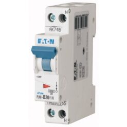 PLN6-B20/1N-DE 263273 EATON ELECTRIC Miniature circuit breaker (MCB), 20A, 1pole+N, type B characteristic
