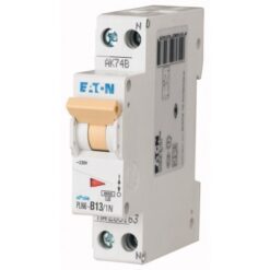 PLN6-C13/1N-DE 263281 EATON ELECTRIC Miniature circuit breaker (MCB), 13A, 1pole+N, type C characteristic