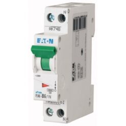 PLN6-C2/1N-DE 263277 EATON ELECTRIC Miniature circuit breaker (MCB), 2A, 1pole+N, type C characteristic