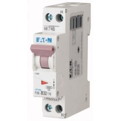 PLN6-C32/1N-DE 263285 EATON ELECTRIC Miniature circuit breaker (MCB), 32A, 1pole+N, type C characteristic