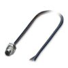 SACC-DSI-M 8MS-3CON-M 8/0,5 1453478 PHOENIX CONTACT Flush-type connector