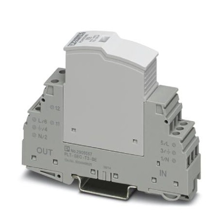 PLT-SEC-T3-120-FM 2905228 PHOENIX CONTACT Type 3 surge protection device PLT-SEC-T3-120-FM 2905228 PHOENIX CONTACT Type 3 surge protection device