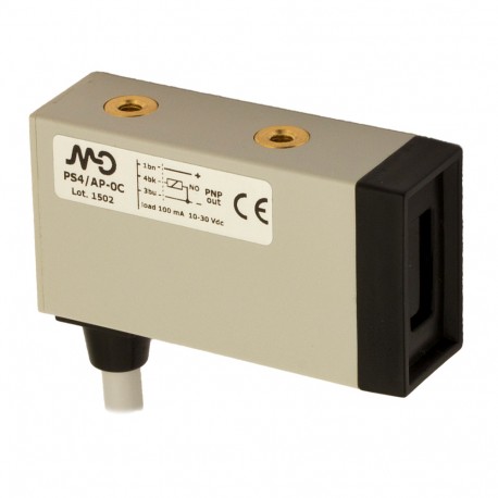 PS2/CN-0C MICRO DETECTORS Photoelectric sensor diffuse 100 mm NC/NPN cable 2m 90° PS2/CN-0C MICRO DETECTORS Photoelectric sensor diffuse 100 mm NC/NPN cable 2m 90°