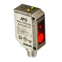QFIH/00-1F MICRO DETECTORS Photoelectric sensor Miniature cubic IP69K metallic AISI 316L Emitter 15m. infrar..