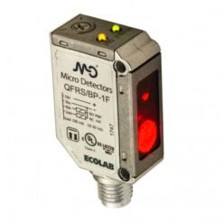 QFRS/BN-1F MICRO DETECTORS Photoelectric sensor Miniature cubic IP69K metallic AISI 316L Background Suppress..