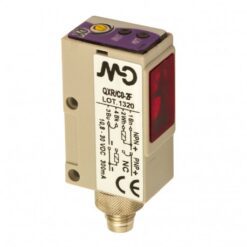 QX3/C0-2F MICRO DETECTORS Photoelectric sensor diffuse 300 mm 90° optic plug M8