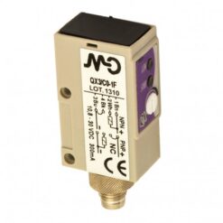QXP/A0-1F MICRO DETECTORS Photoelectric sensor polarised 2,5 m axial optic plug M8