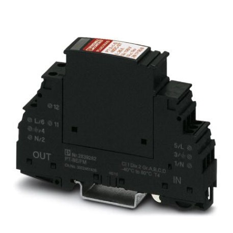 PT 2+1-S-48DC/FM 2817958 PHOENIX CONTACT Type 3 surge protection device PT 2+1-S-48DC/FM 2817958 PHOENIX CONTACT Type 3 surge protection device