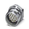 RC-17P1N126300 1601232 PHOENIX CONTACT Device connector with Pg13.5 screw-in thread, straight, shielded: yes..