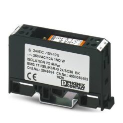 EMG 17-REL/KSR-G 24/SO38 BK 2949994 PHOENIX CONTACT Functional block