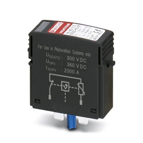 VAL-MS-T1/T2 600DC-PV-ST 2801165 PHOENIX CONTACT Type 1/2 surge protection plug VAL-MS-T1/T2 600DC-PV-ST 2801165 PHOENIX CONTACT Type 1/2 surge protection plug