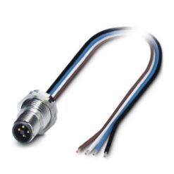 SACC-DSI-M12MST-4P-M16/0,8 AEH 1426184 PHOENIX CONTACT Flush-type connector, Power, 4-position, Plug, M12, T..