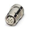 SACC-DSIP-M12FS-4CON-L180-SI 1528219 PHOENIX CONTACT Flush-type connector
