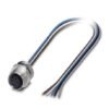 SACC-E-M12FS-5CON-PG9/0,2 1458800 PHOENIX CONTACT Flush-type connector