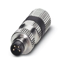 SACC-M 8MS-4PCON CX 1404598 PHOENIX CONTACT Sensor/actuator connector, male, straight, 4-pos., M8, Piercecon