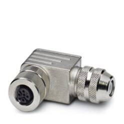 SACC-M12FR-5CON-PG 9-SH ADH 1411894 PHOENIX CONTACT Connector, 5-pos., shielded, angled M12 socket, A-coded,..