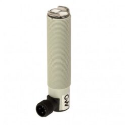 SAT/0N-0K MICRO DETECTORS Photoelectric sensor diffuse focallization NPN plastic plug M12 90°