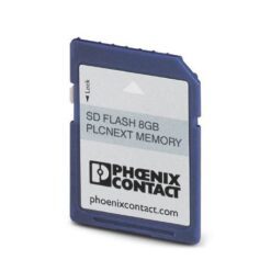 SD FLASH 8GB PLCNEXT MEMORY 1061701 PHOENIX CONTACT Program and configuration memory for storing the applica..