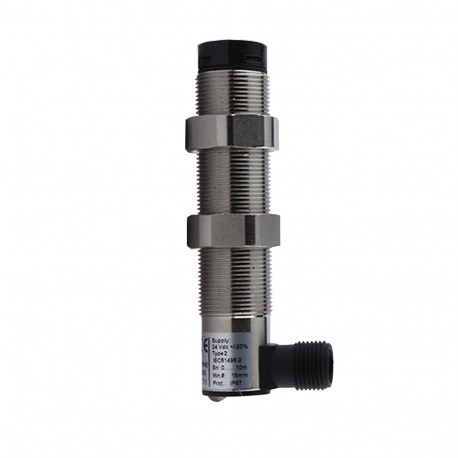 SH2/E-0KIC MICRO DETECTORS Safety sensor Emitter M18 11m plastic axial plug M12 90° I/O IEC61131-2 f 123 kHz SH2/E-0KIC MICRO DETECTORS Safety sensor Emitter M18 11m plastic axial plug M12 90° I/O IEC61131-2 f 123 kHz