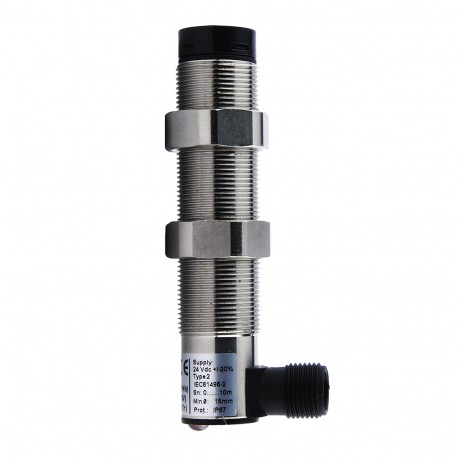 SH4/R-1KIA MICRO DETECTORS Safety sensor Receiver M18 11m metallic 90° plug M12 I/O IEC61131-2 f 123 kHz SH4/R-1KIA MICRO DETECTORS Safety sensor Receiver M18 11m metallic 90° plug M12 I/O IEC61131-2 f 123 kHz