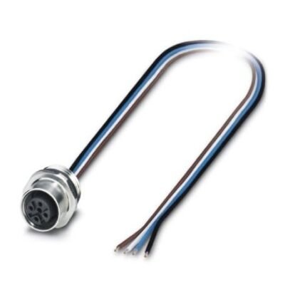 SACC-E-M12FS-4CON-PG 9/0,5 VA 1555448 PHOENIX CONTACT Flush-type connector