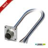 SACC-SQ-M12FS-5CON-25F/0,5 1440986 PHOENIX CONTACT Sensor/Actuator flush-type socket, 5-pos., M12, A-coded, ..