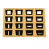 STOFA2 MICRO DETECTORS Shutters for FA series (emitter+receiver with 90° optic)