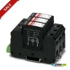 VAL-MS 1000DC-PV/2+V-FM 2800627 PHOENIX CONTACT Surge arrester for 2-pos. isolated 1000 V DC voltage systems..