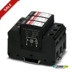 VAL-MS 600DC-PV/2+V 2800642 PHOENIX CONTACT Surge arrester for 2-pos. isolated 600 V DC voltage systems, for..