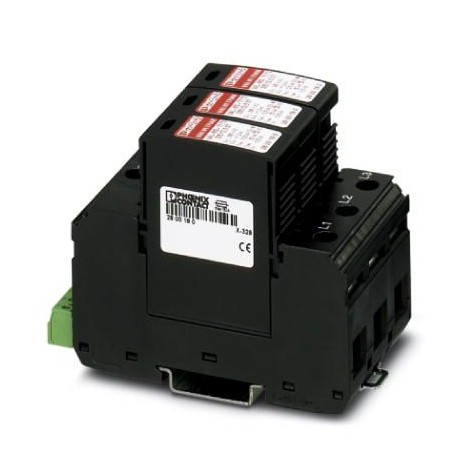 VAL-MS-T1/T2 335/12.5/3+0-FM 2800188 PHOENIX CONTACT Lightning/surge arrester type 1/2 VAL-MS-T1/T2 335/12.5/3+0-FM 2800188 PHOENIX CONTACT Lightning/surge arrester type 1/2