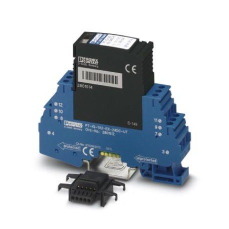 PT-IQ-1X2-EX-24DC-UT 2801512 PHOENIX CONTACT Surge protection device PT-IQ-1X2-EX-24DC-UT 2801512 PHOENIX CONTACT Surge protection device