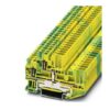 STTB 2,5/2P-PE 3040067 PHOENIX CONTACT Protective conductor double-level terminal block