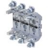 Triple Pole Base NH00 TD00-D EATON ELECTRIC Fuse-base, LV, 160 A, AC 690 V, NH00, 3P, IEC, DIN rail mount