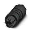 UM122-A/U92 L168,35 S464 1582647 - PHOENIX_CONTACT - Connector - QPD P 3PE2,5 5,0X14,5 BK BK - 1582647