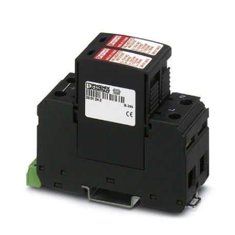 VAL-MS-T1/T2 48/12.5/1+1V-FM 2801533 PHOENIX CONTACT Lightning/surge arrester type 1/2 VAL-MS-T1/T2 48/12.5/1+1V-FM 2801533 PHOENIX CONTACT Lightning/surge arrester type 1/2