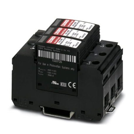 VAL-MS 1500DC-PV/2+V 1033708 PHOENIX CONTACT Type 2 surge arrester VAL-MS 1500DC-PV/2+V 1033708 PHOENIX CONTACT Type 2 surge arrester