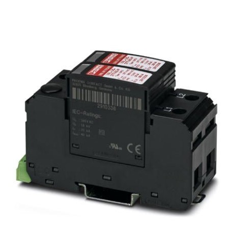 VAL-US-600D/30/2+0-FM 2910390 PHOENIX CONTACT Type 2 surge protection device VAL-US-600D/30/2+0-FM 2910390 PHOENIX CONTACT Type 2 surge protection device