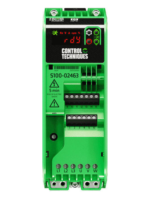S100-02S61-0B0000 Nidec Control Techniques Commander S100
