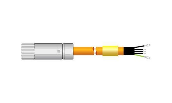MSBBAA0050 Nidec Control Techniques Servo Motor Cable 5 Meters